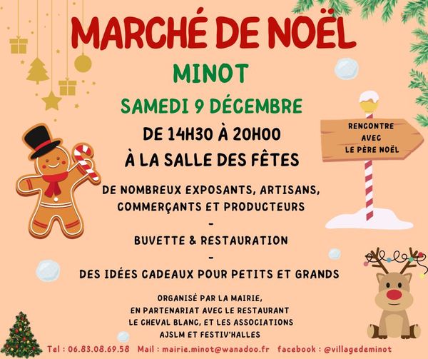 Marché de Noël : 9 décembre